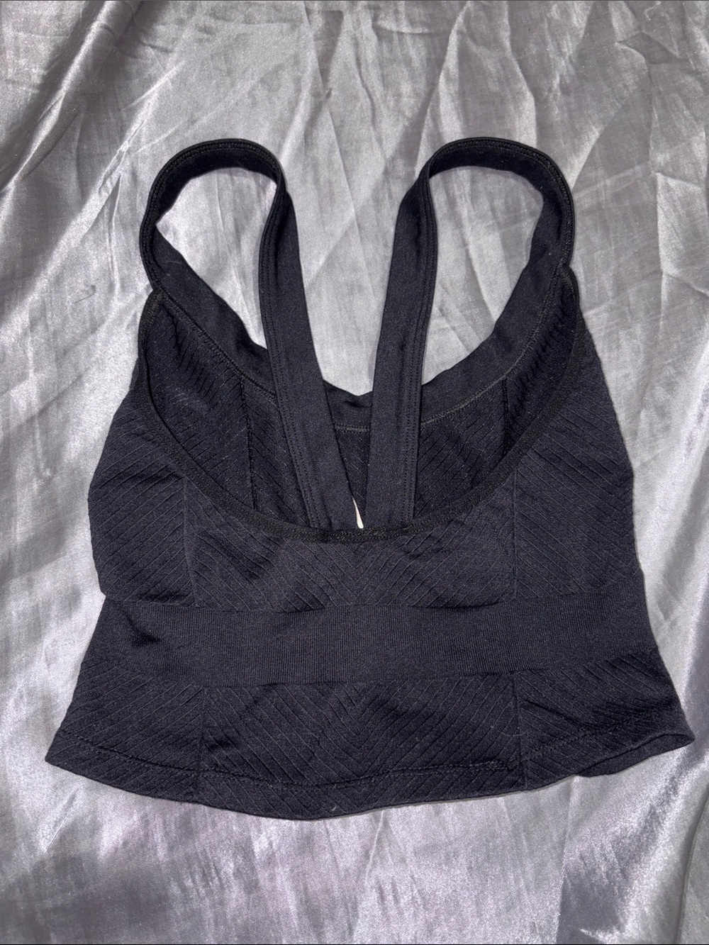 FP Movement by Free People Black Cropped Sports Tank - Picture 3 of 3